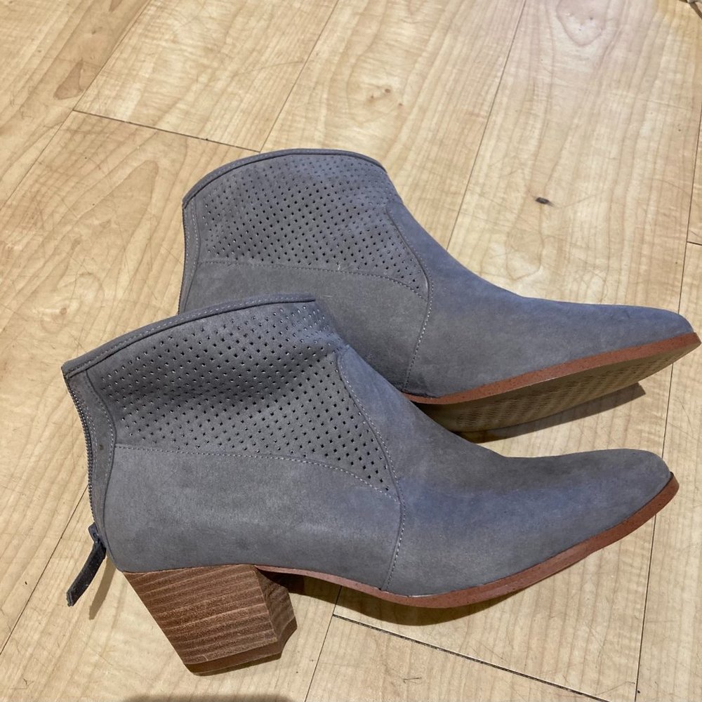 Gray Booties - image 1